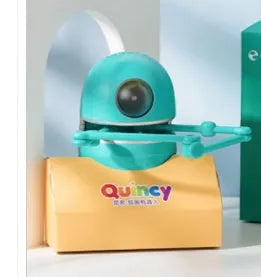 Painting robot for kindergarten children and students, ABS plastic, 153 x 105 mm, English version with suction cup base.