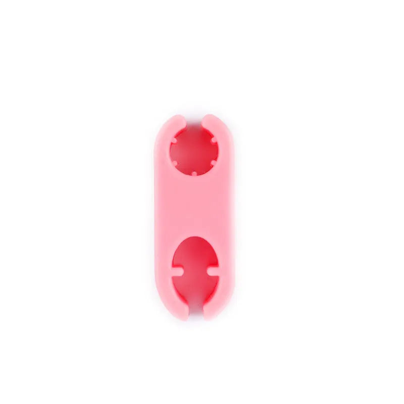 Silicone pet selfie camera lens clip in blue or pink, a sounding toy for cat and dog photos