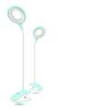 Rechargeable table lamp with touch switch in green, pink, or white USB colour