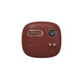 2-in-1 retro hand warmer and 5000mAh power bank in purple with digital display