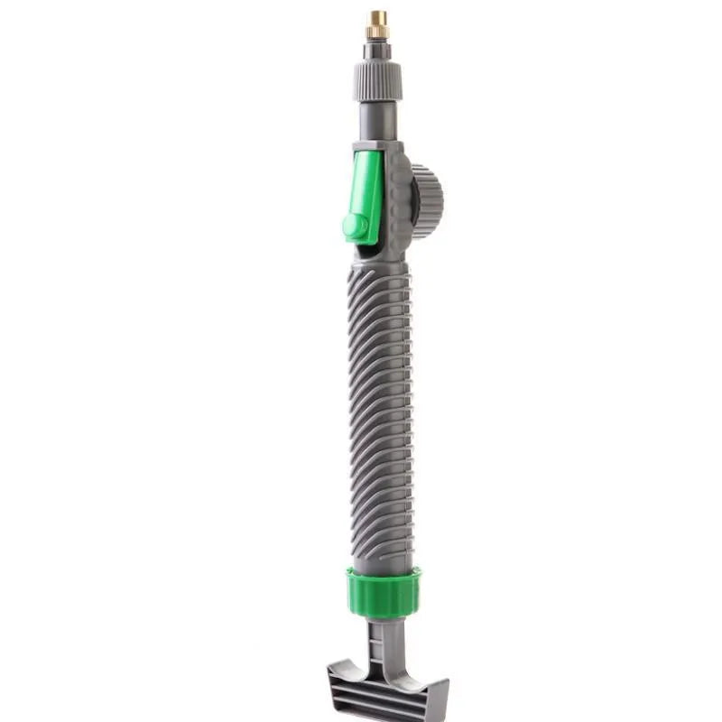 Plastic bottle watering sprayer nozzle with 30cm tube converts beverage bottles to garden watering cans