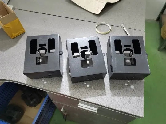 Metal camera protection box for BL480 model 4G trail camera with wildlife-proof enclosure