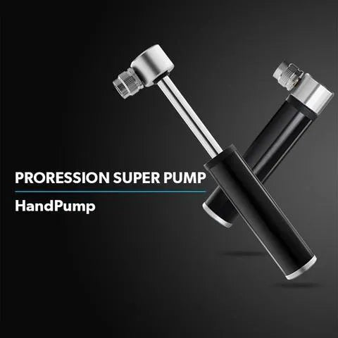 Smallest portable bike pump in black or white, 3.9 inch aluminium alloy mini pump with Presta and Schrader valve compatibility and mounting kit