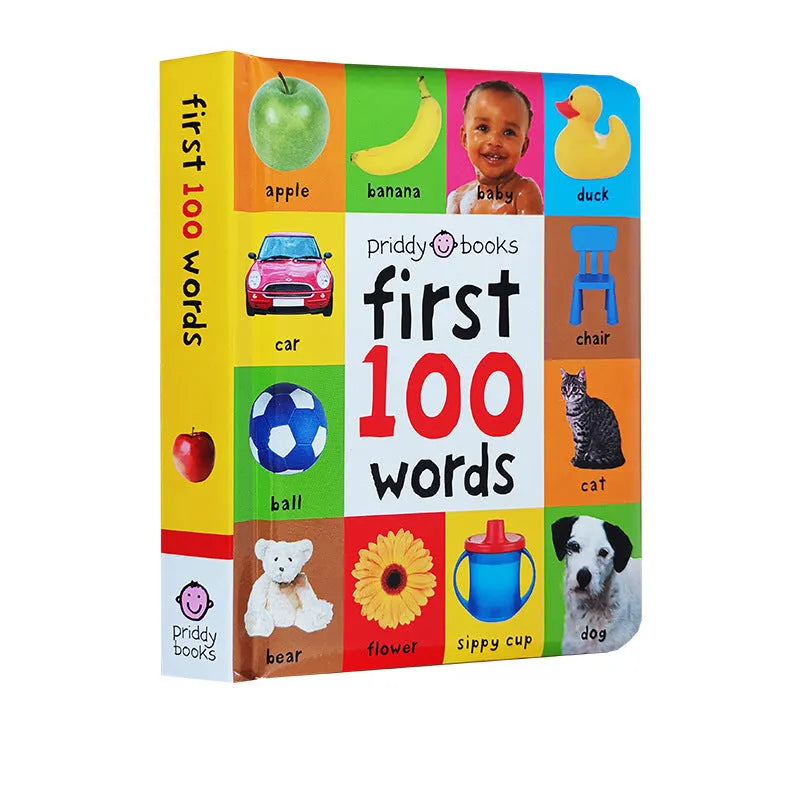 English original hardcover cardboard book for children with durable paper construction