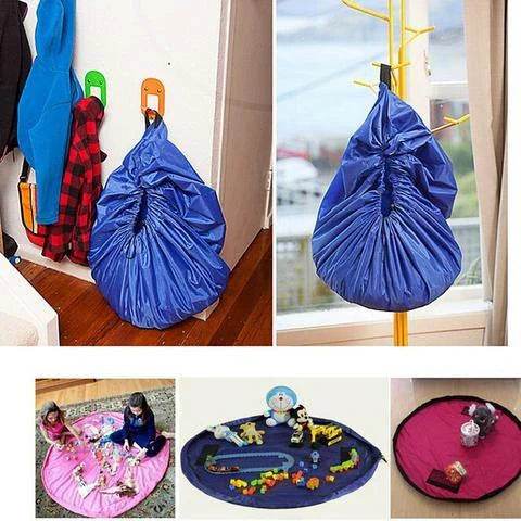 Creative Waterproof Toy Storage Bags for family travel, picnics, and outdoor adventures - keep toys organized, clean, and dry