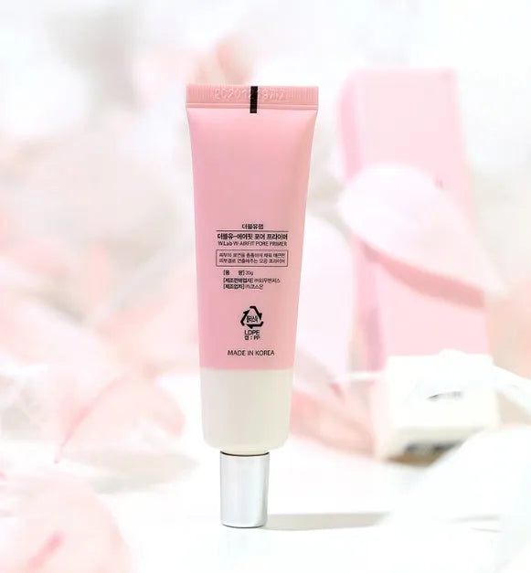 Pink pre-makeup cream primer 35ml with nicotinamide, rose extract and glycerin for brightening and concealing