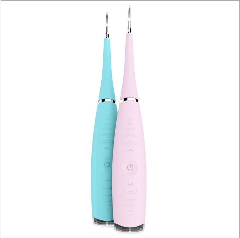 Powerful electric toothbrush with high-frequency vibration and physical calculus removal for deep dental cleaning