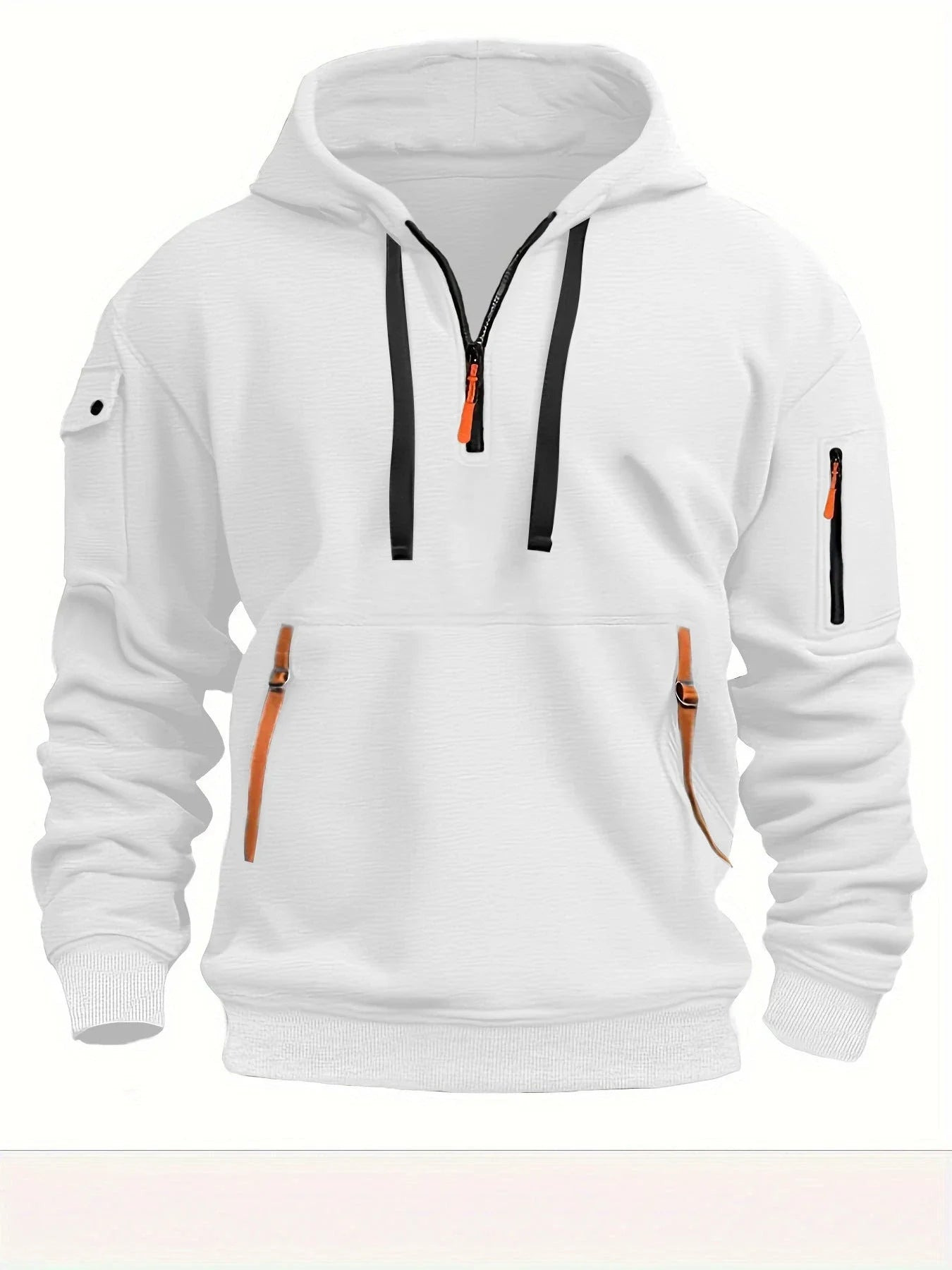 Stylish dropped shoulder hooded sweatshirt in multiple color options for men and women