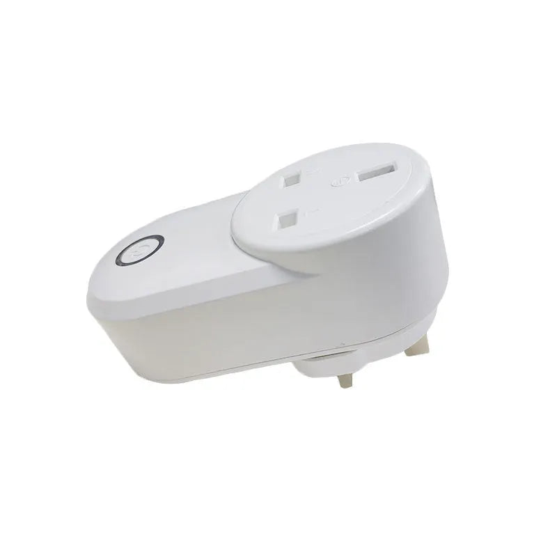 UK standard smart WiFi socket with neutral colour for remote control via ewelink app