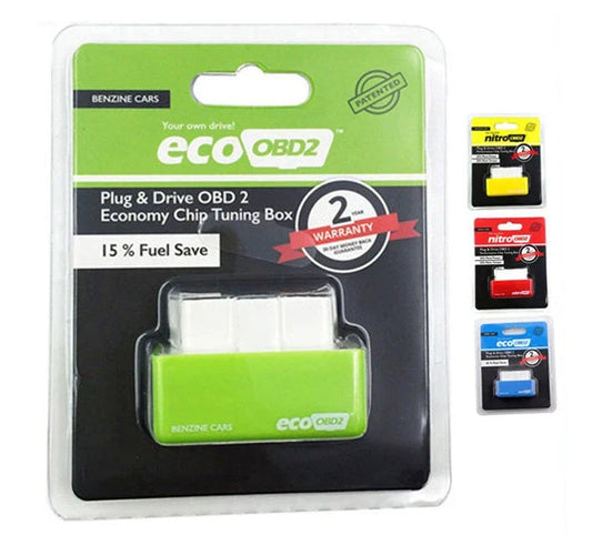 Fuel-Saving OBD2 Chip Tuning Box for Gasoline Cars, Plug-and-Play Eco-Friendly Performance Booster