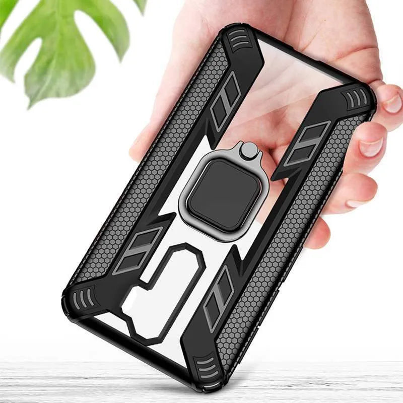 TPU phone case for Redmi Note 8 Pro and Huawei models in black, blue, and red