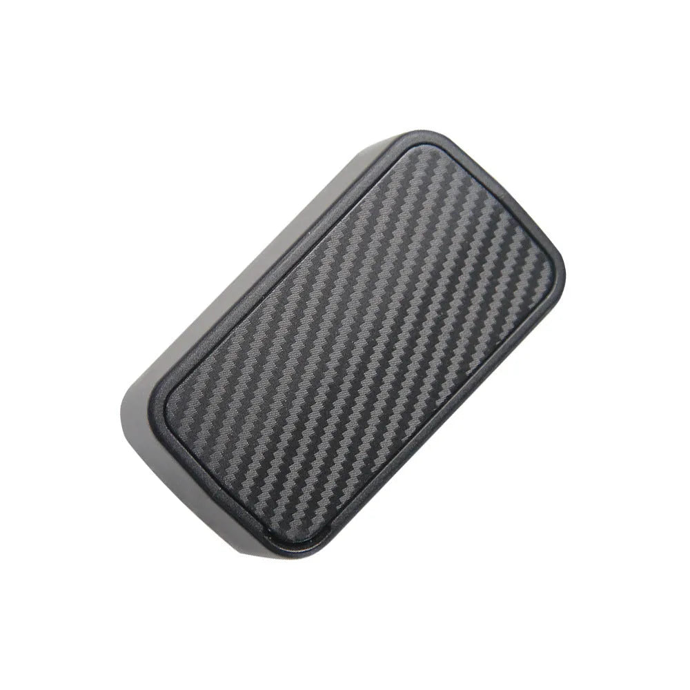 Black car OBD GPS locator with quad positioning (GPS, BeiDou, Wi-Fi, LBS) and IPX-6 waterproof rating, shown plugged into a vehicle OBD port