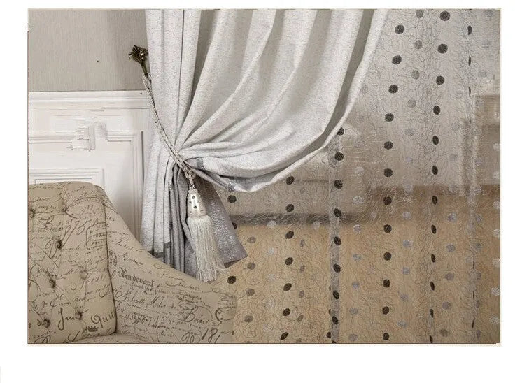 Simple blackout curtain panel showing light-blocking fabric, available in multiple widths with choice of hook styles.