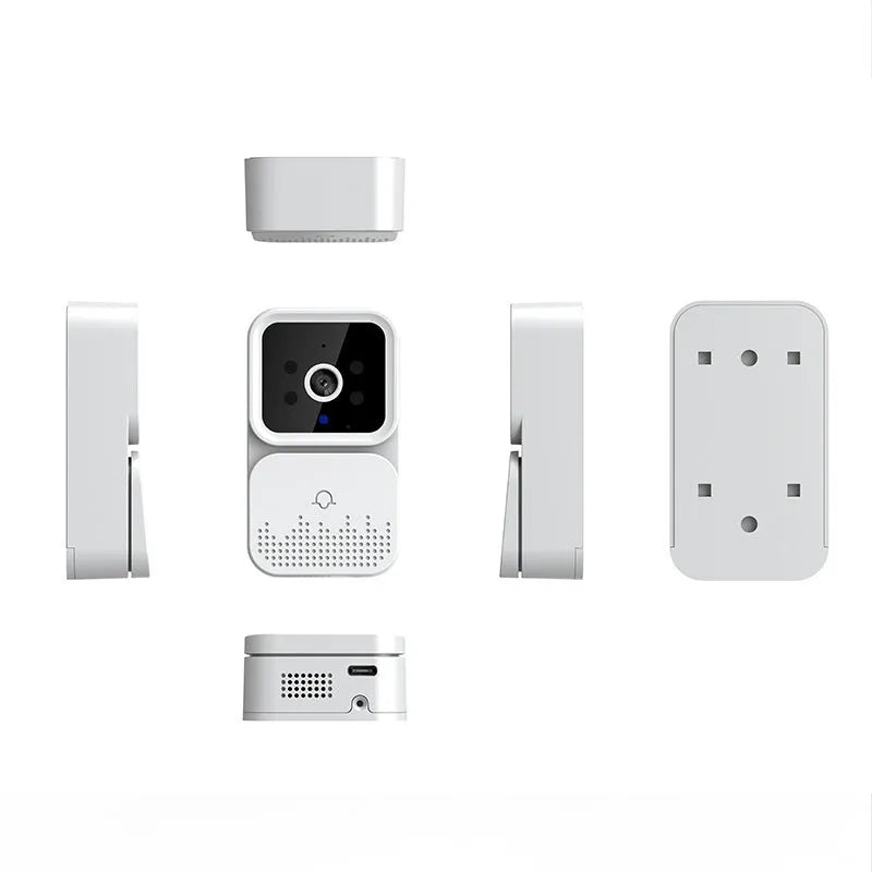 White X6 wireless video doorbell with WiFi intercom, infrared night vision and Ding Dong chime