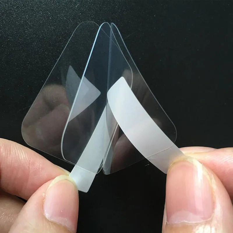 Three transparent matte screen protector films for Ticwatch 2 smartwatch display