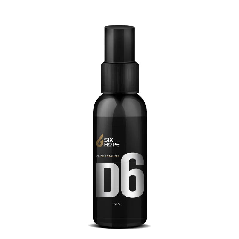 50ml black car coating spray nano crystal maintenance agent for painted car paint surfaces with wipe-on towel application