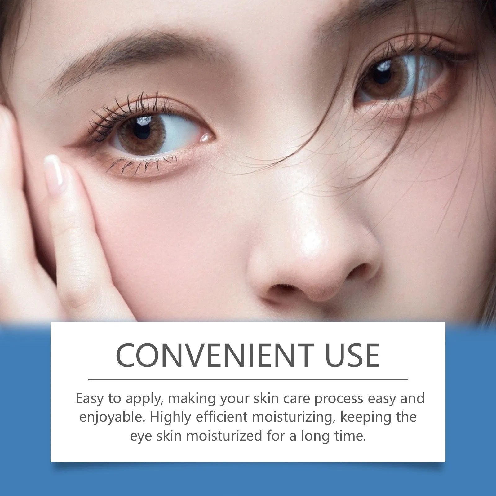 15g tube of Viareline collagen firming eye cream for smoothing skin around eyes