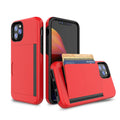 Simple solid colour mobile phone case for iPhone 11, Pro and Pro Max in black, shown from the back.
