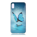 Luminous cartoon animal design phone case for iPhone models glowing in low light