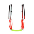 Horizontal bar auxiliary belt elastic rope resistance belt with dual handle option for fitness training