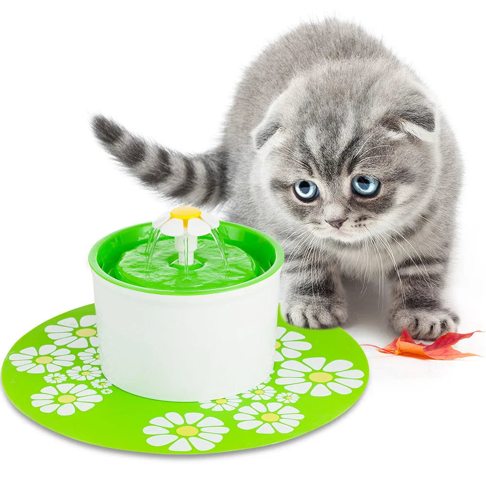 Premium Automatic Self-Refilling Cat Water Fountain with Effective Filtration and Quiet Design