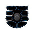 K81 digital abdominal muscle stimulation patch with triple pads and red, blue, or yellow edge trim options