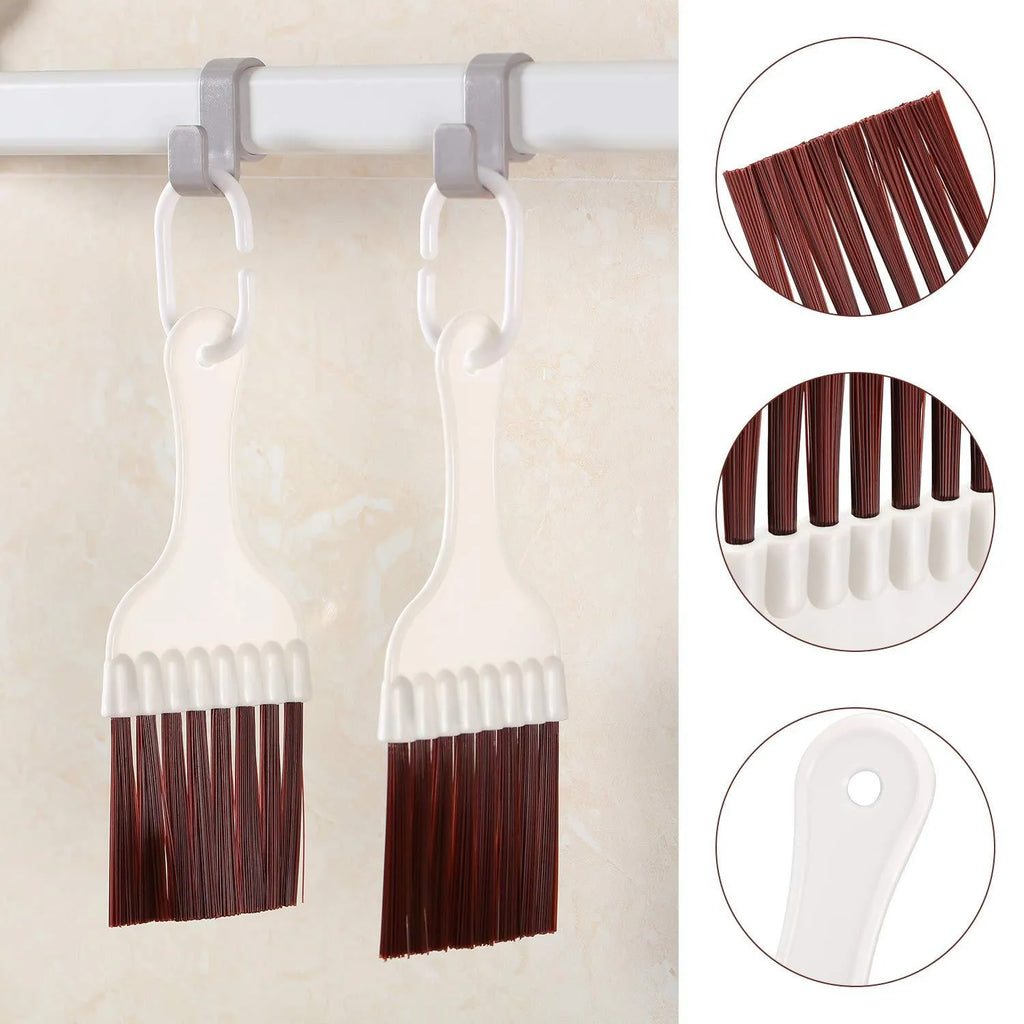 Stainless steel air conditioning fin comb and cleaning brush tool set for radiator maintenance