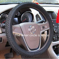 Ice silk steering wheel cover 38cm summer cool mesh grip for car