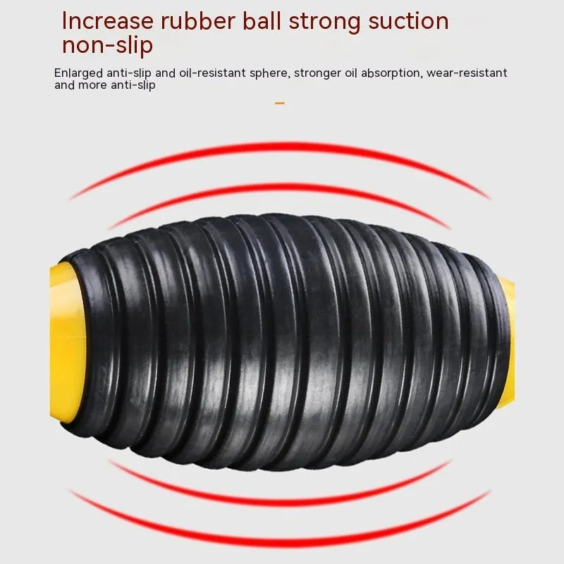 Manual car oil suction pipe emergency kit with rubber ball and multiple tube length options