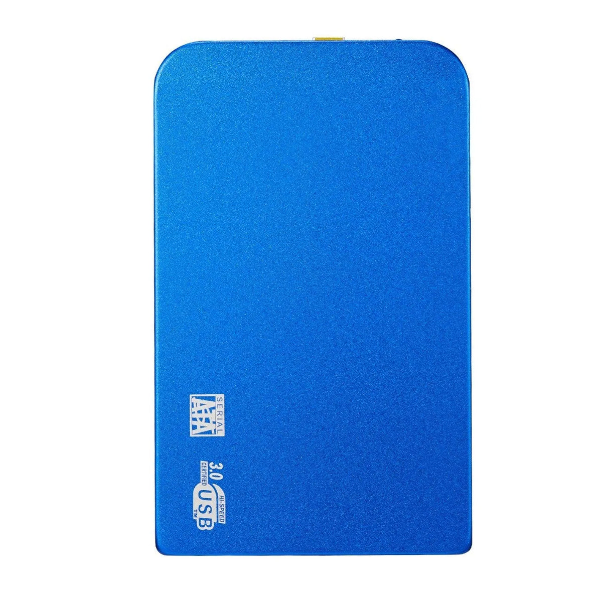 Metal external portable hard drive, 120mm x 80mm x 15mm, with data cable and packing box
