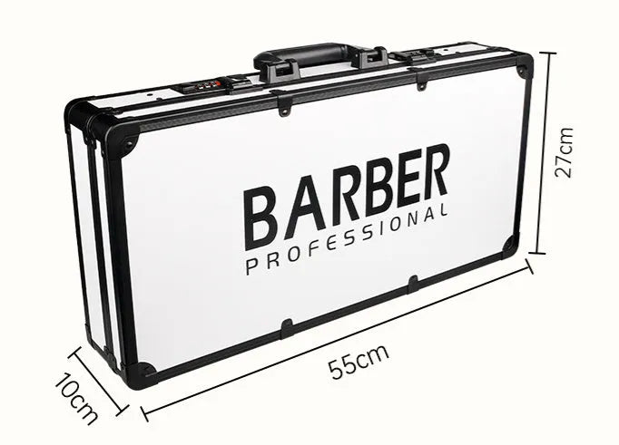 Large white PVC storage box for hair styling tools like hairdryers and straighteners.