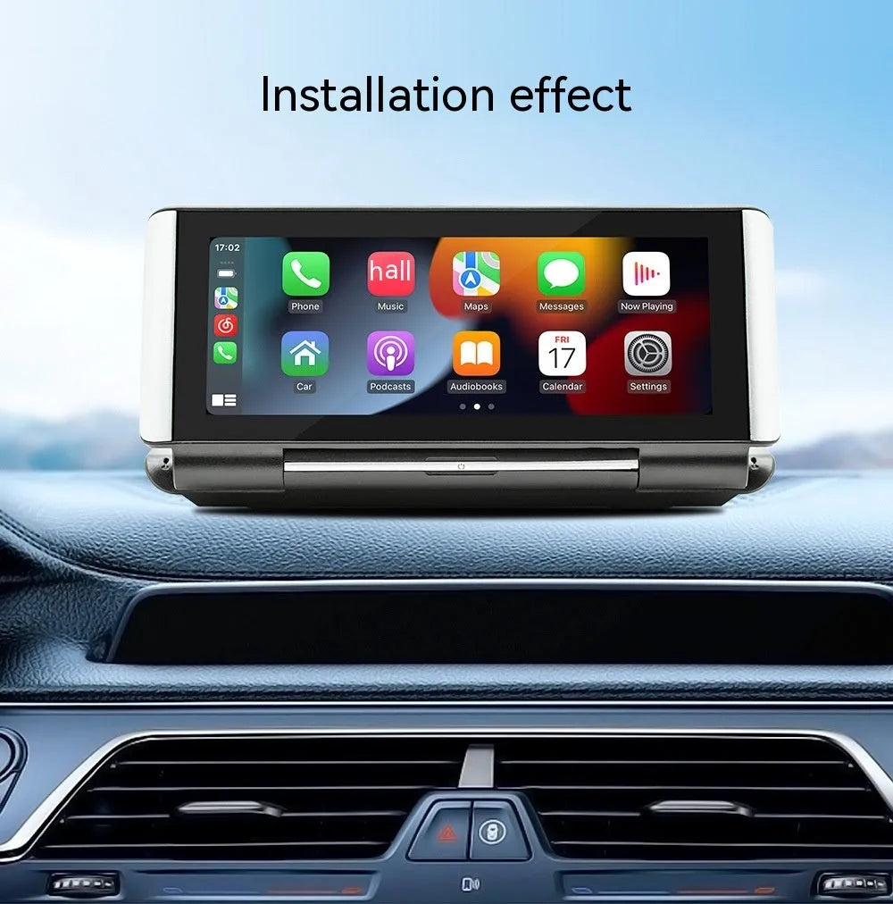 6.86 inch vehicle-mounted MP5 multimedia player with LED screen for wireless CarPlay and reversing camera.