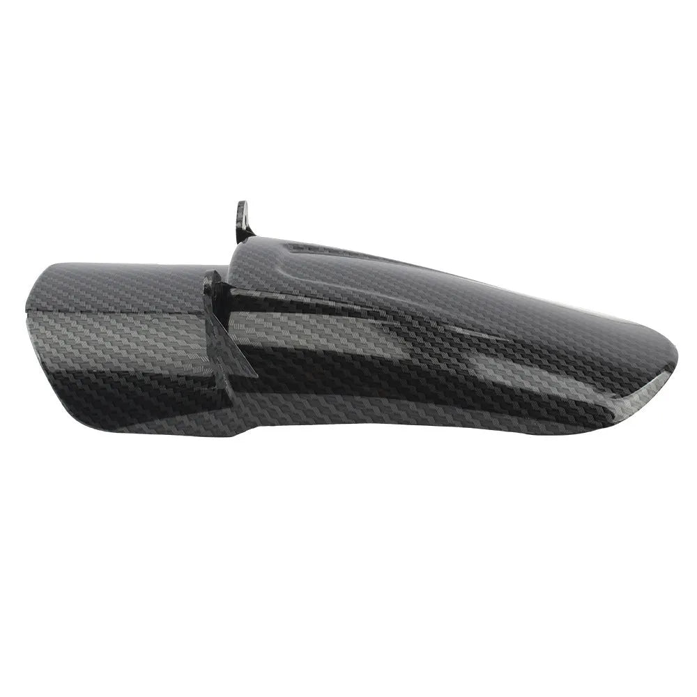 Carbon fibre motorcycle rear shock absorber fender for light bee scramblers