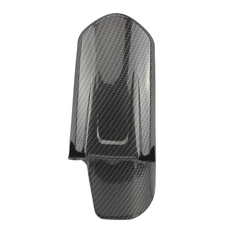Carbon fibre motorcycle rear shock absorber fender for light bee scramblers