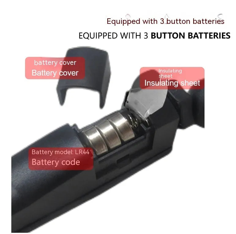 Golf putter laser aiming instrument with four style configuration options