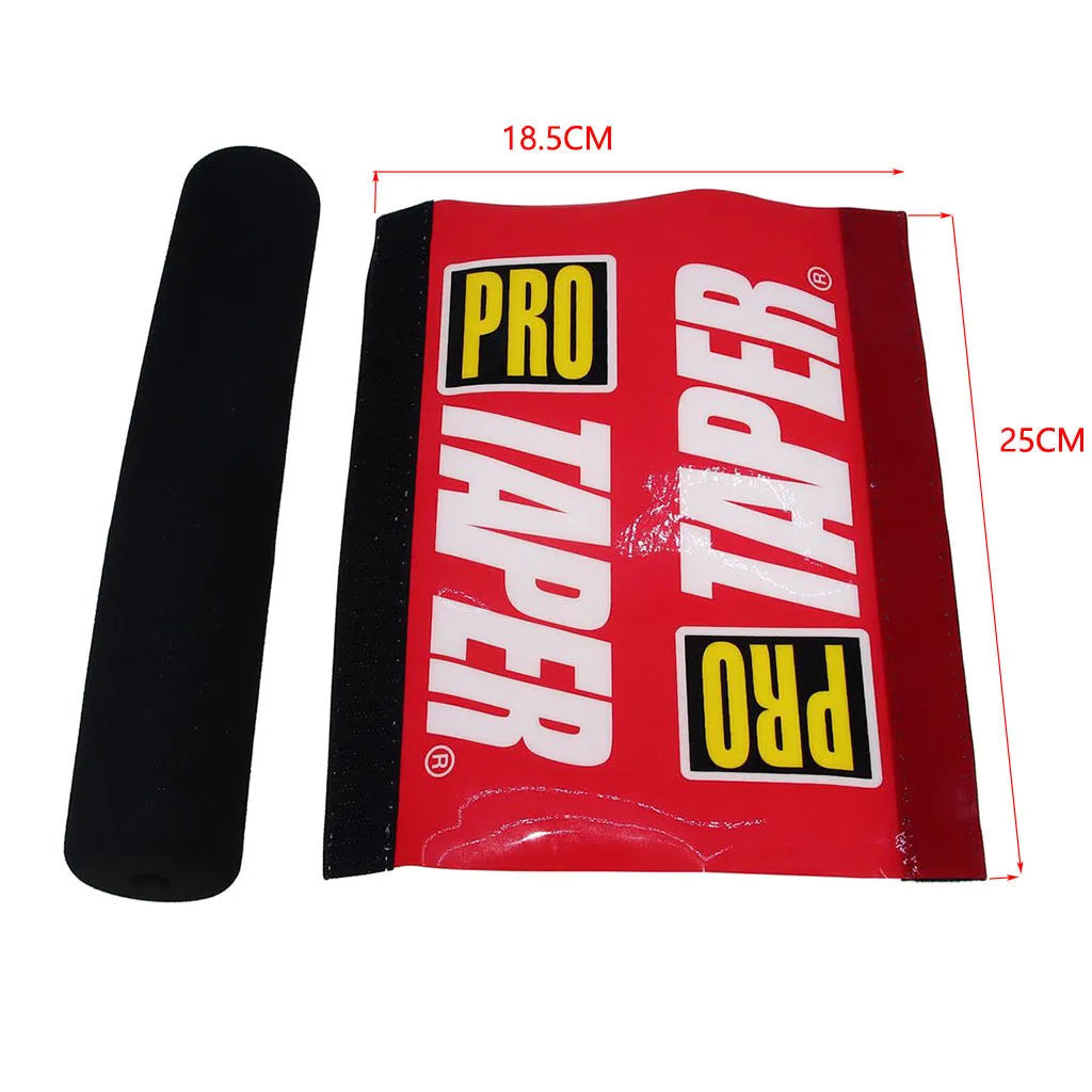 25cm motorcycle chest protector cover for handle faucet foam in black blue red colours