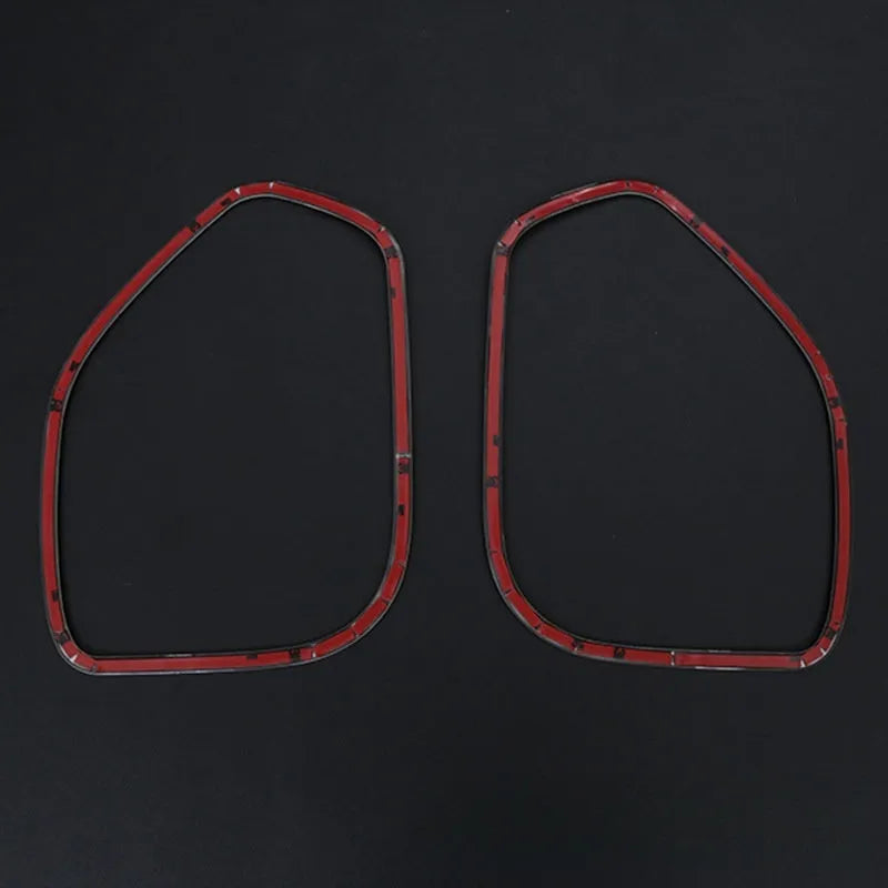 Stainless steel silver audio frame trim kit for ROOX40 series car doors