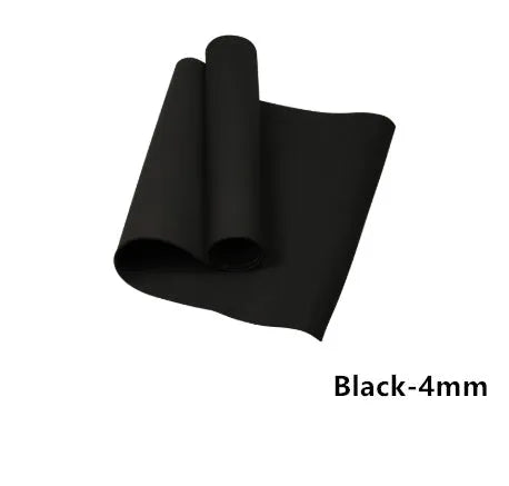 EVA fitness yoga mat in selected colour showing textured anti-slip surface
