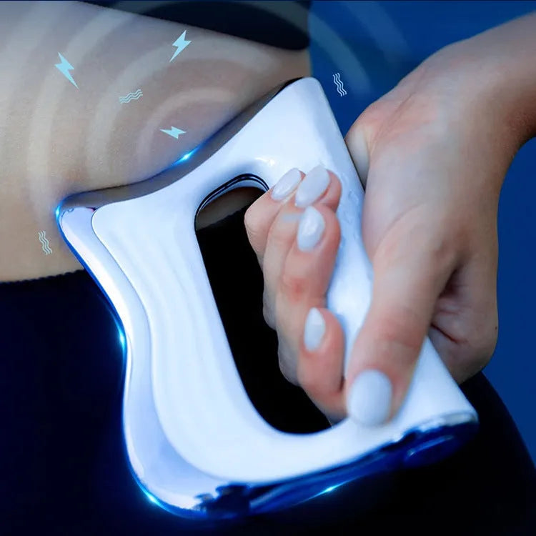 Natural resin rectangular scraping tablet for muscle massage and gua sha therapy