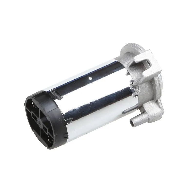 12V single trumpet loud car horn with chrome finish, 450mm length, on a white background