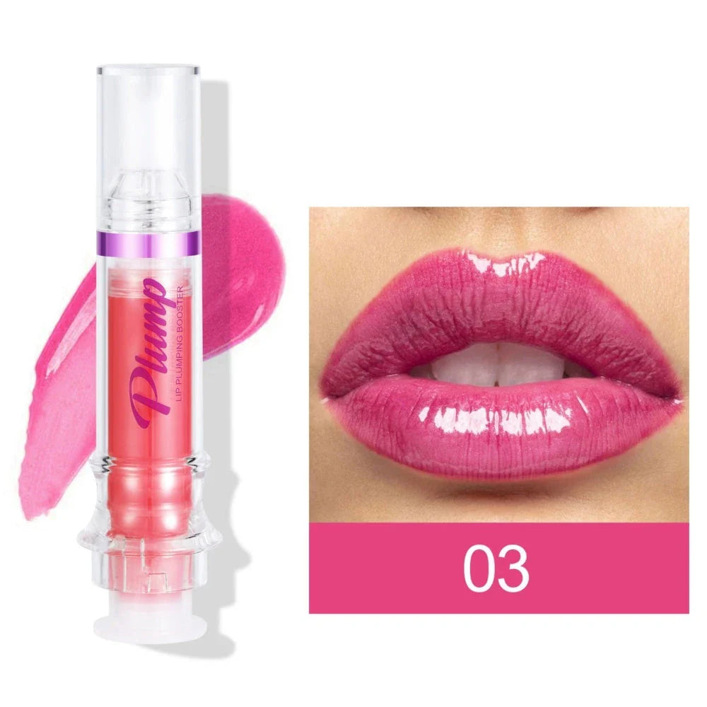 Kissably Soft Liquid Lipstick in various shimmery colors, creating a vibrant and hydrating lip look