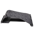 Black cervical traction neck massager with 10 magnetic dots and acupressure points