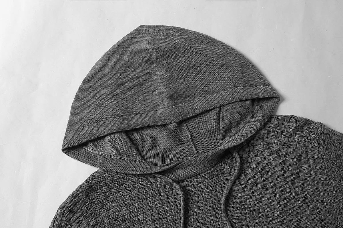 Men's hoodies sweater in 65% cotton 35% polyester, pullover style, available in multiple colours including Black and Navy Blue