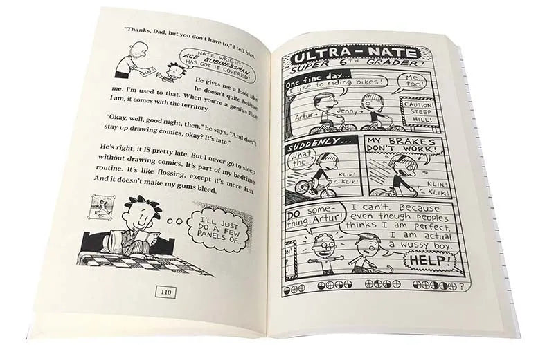Big Nate 8-book box set featuring eight paperback novels in a cardboard slipcase with cartoon cover art