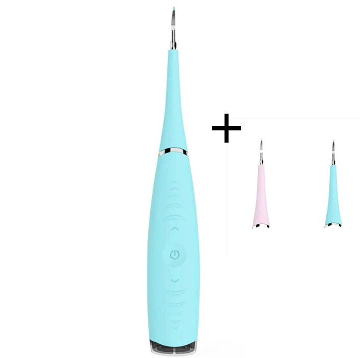 Powerful electric toothbrush with high-frequency vibration and physical calculus removal for deep dental cleaning