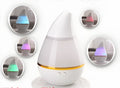 Mini USB humidifier aroma atomiser for car and home, seven colour options, PP ABS construction, 122x122x152mm
