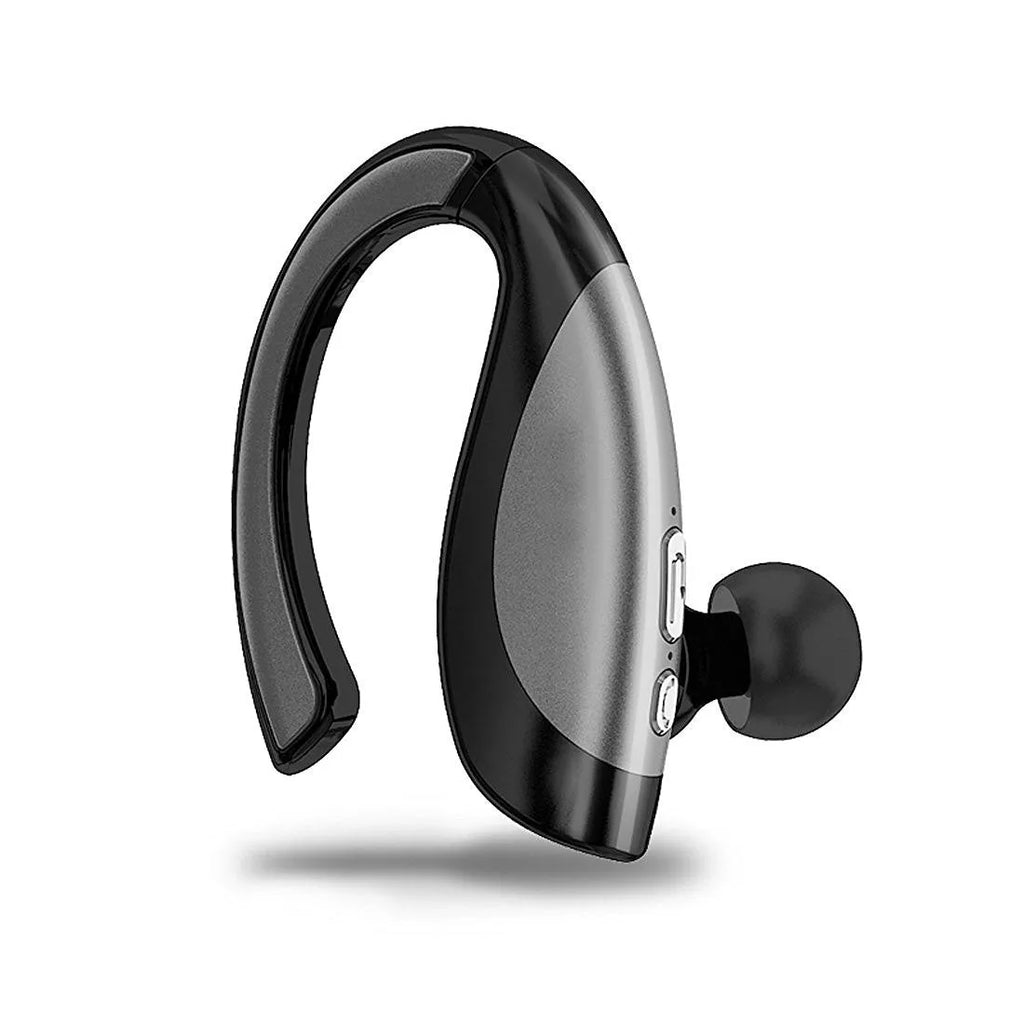 Arealer X16 wireless stereo Bluetooth in-ear headphone with earhook design in white gold
