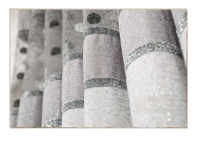 Single blackout curtain panel showing hanging options of hooks, Korean hooks, and rings with size range from 100cm to 400cm wide