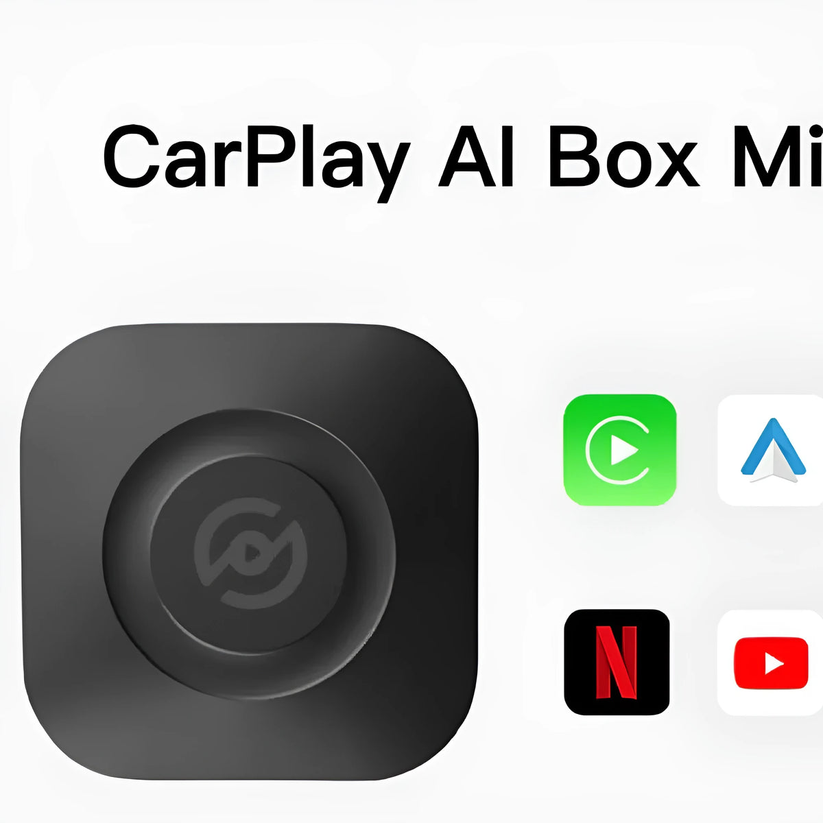 Wired to wireless CarPlay Android Auto adapter for original car with USB-HDMI port, plastic, 120 * 3 mm, AI-900-RK