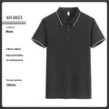 Antibacterial slim fit lapel polo shirt in T800 Solona fabric shown in light blue colour.